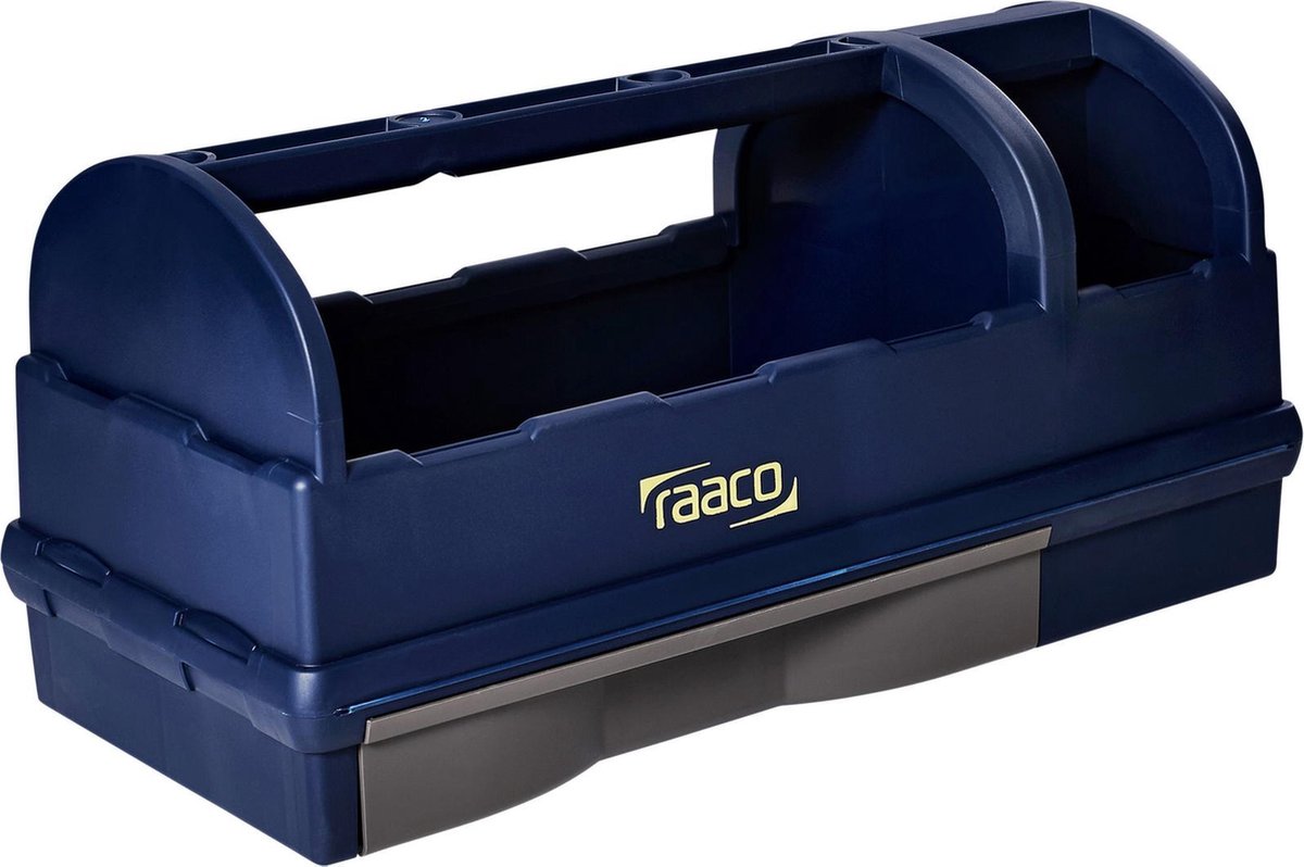 Boîte de rangement Raaco boîte à outils ouverte