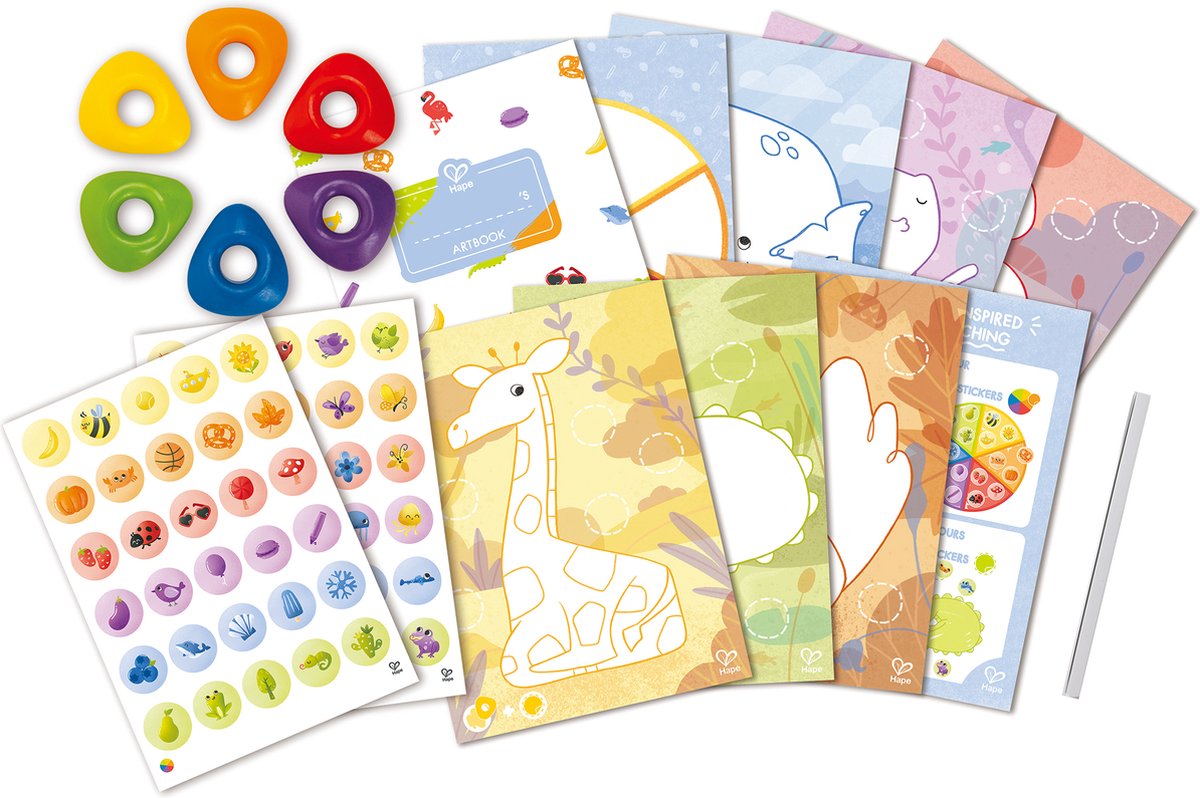 Crayons de couleur Hape