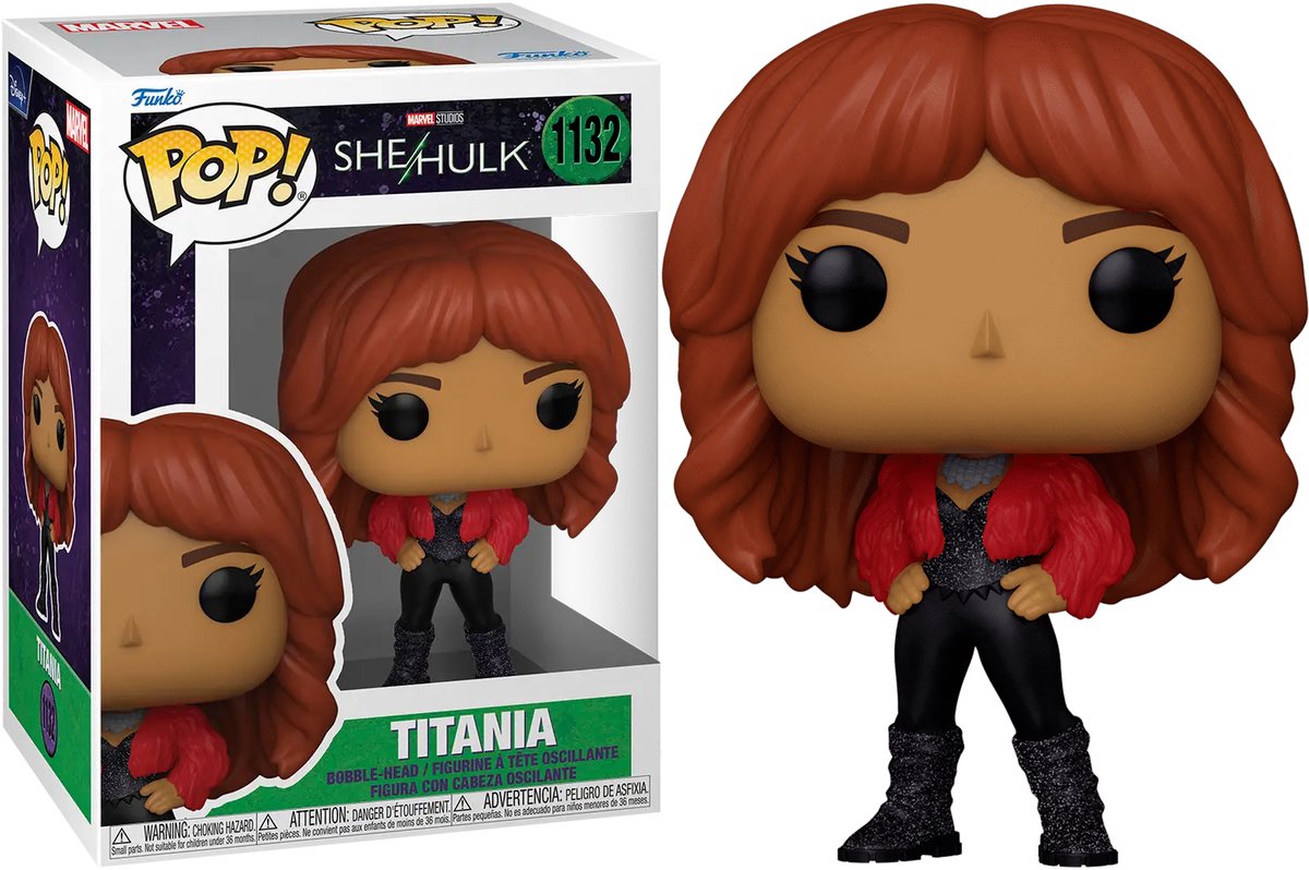 Funko-pop ! merveille : She-Hulk - Titania (bobble-head) #1132