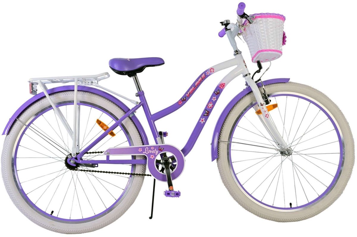 Volare les beaux filles pour enfants 26 pouces violets