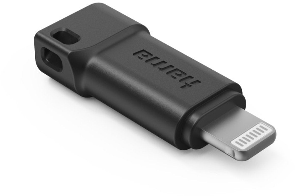 Hama Adaptateur USB-C vers prise Apple Lightning, MFI, noir