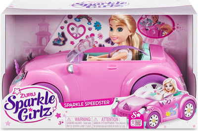 Décapotable Sparkle Girlz avec poupée Zuru