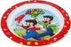 Assiette de rangement super mario bros junior - rouge blanc - 22 cm