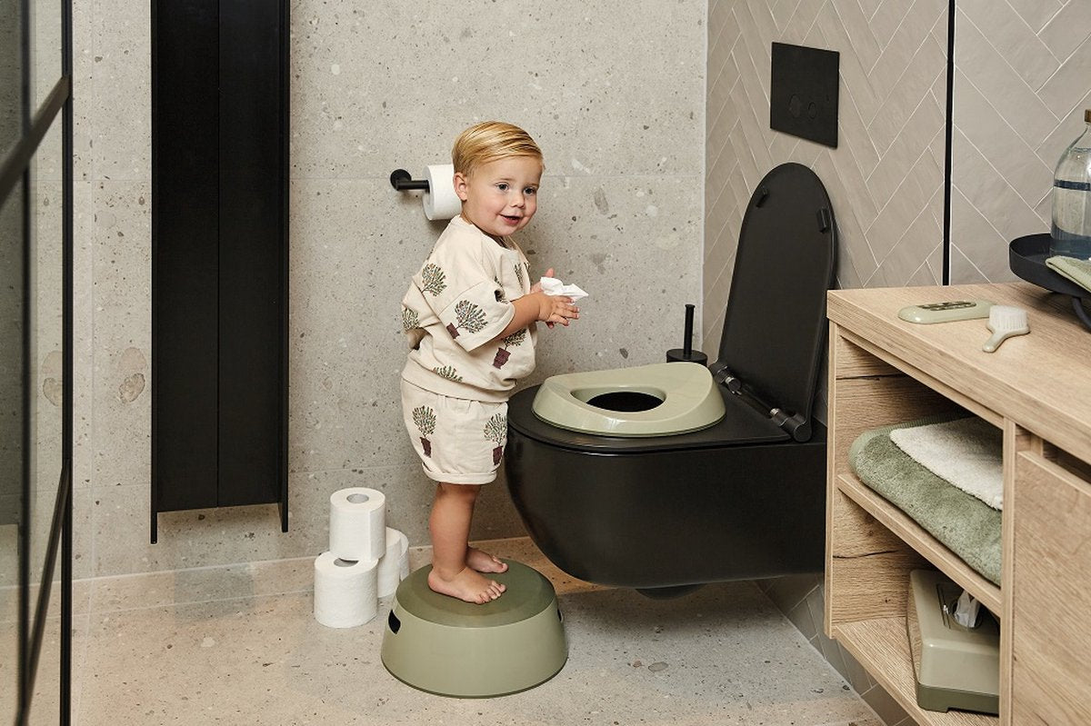 Luma réducteur de toilettes vert olive