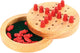 Bigjigs mini solitaire jeu en bois
