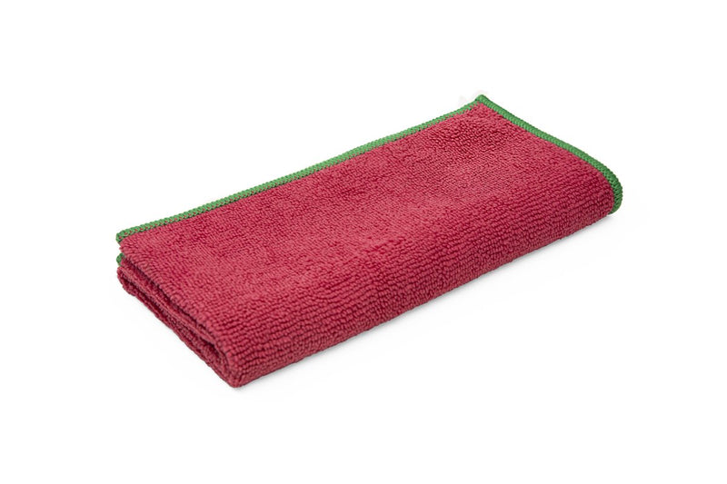 Élément Greenspeed - chiffon en microfibre - rouge - paquet de 10