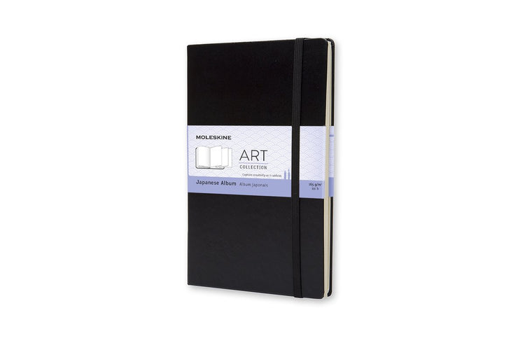 Album japonais d'art Moleskine - grand - couverture rigide - noir
