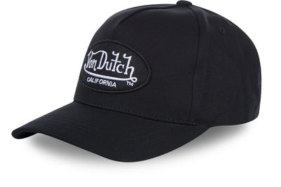 Von Dutch - casquette de baseball à bretelles lofb2 b | taille unique | réglable | fermeture de ceinture - noir