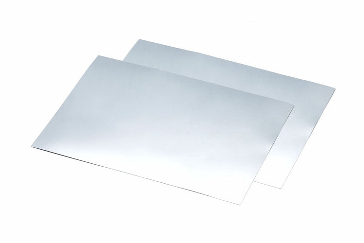 Décoration de modélisme Tamiya - 87226 autocollant en aluminium ultra-fin - 100x144 mm - 0,01 mm d'épaisseur - 2 feuilles de film