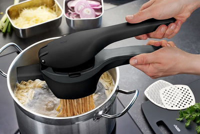 Presse-purée Gefu Presco – presse-purée en acier inoxydable – pour purée, gnocchis et spaetzle – passe au lave-vaisselle