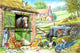 Maison des puzzles puzzle xxl en bas sur la ferme 250 pièces animaux.