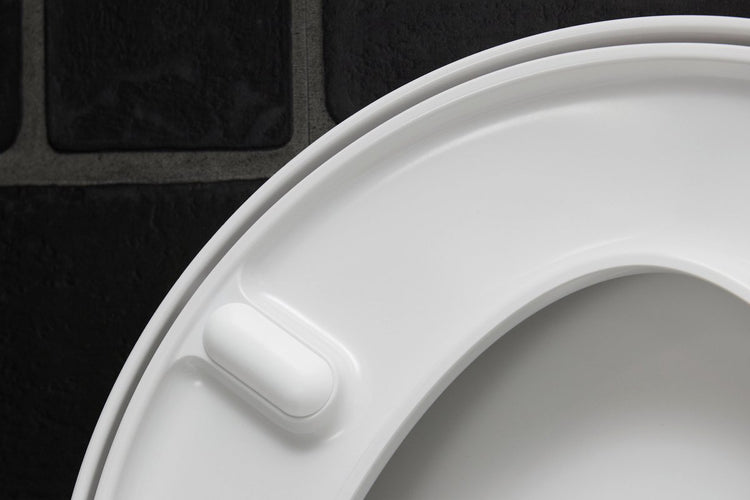 Abattant WC Duravit starck 3 vital - 41,6x37,1x4,6cm - plastique blanc brillant