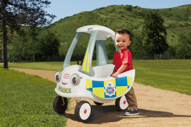 Little Tikes - voiture de marche - coupé confortable - voiture de police