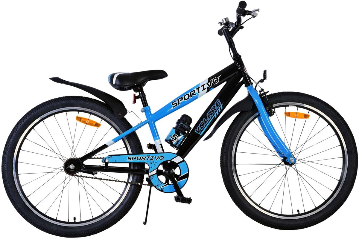 Volare Sportivo Child's Bike Boys 24 pouces Black Bleu