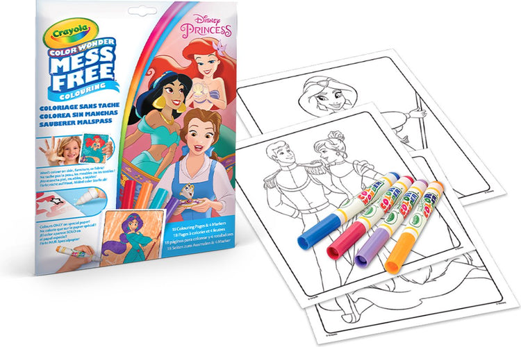 Crayola - merveille de couleur - forfait passe-temps - princesse Disney - livre de coloriage pour enfants