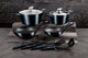 Berlingerhaus berlinger haus 6143 - Set de poêles 10 pièces - ligne métallique - édition carbone