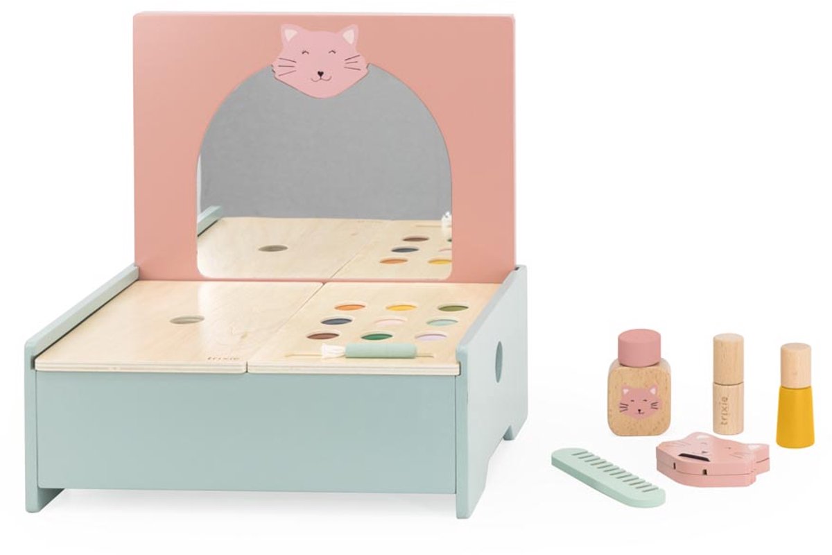 Table de maquillage en bois trixie