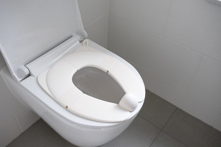 Dooky® Abattant WC pliable Dooky – Réducteur de toilettes pliable pour tout-petits – Antidérapant adapté aux voyages