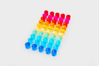 Tickit® cercles de pierres précieuses tickit - ensemble de jouets de 50 pièces - éducatif.