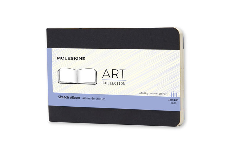 Album de croquis d'art Moleskine - poche - couverture souple - noir