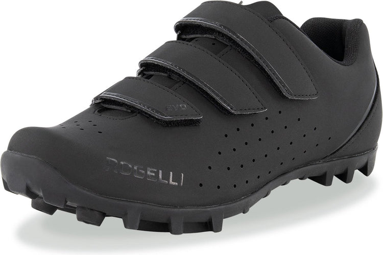 Rogelli ab-650 chaussures vtt homme et femme - chaussures de cyclisme VTT - noir - taille 38