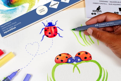 Forfait atelier Faber-Castell - dessin de coccinelles - accessoires inclus - doc-ws-pak-sp8