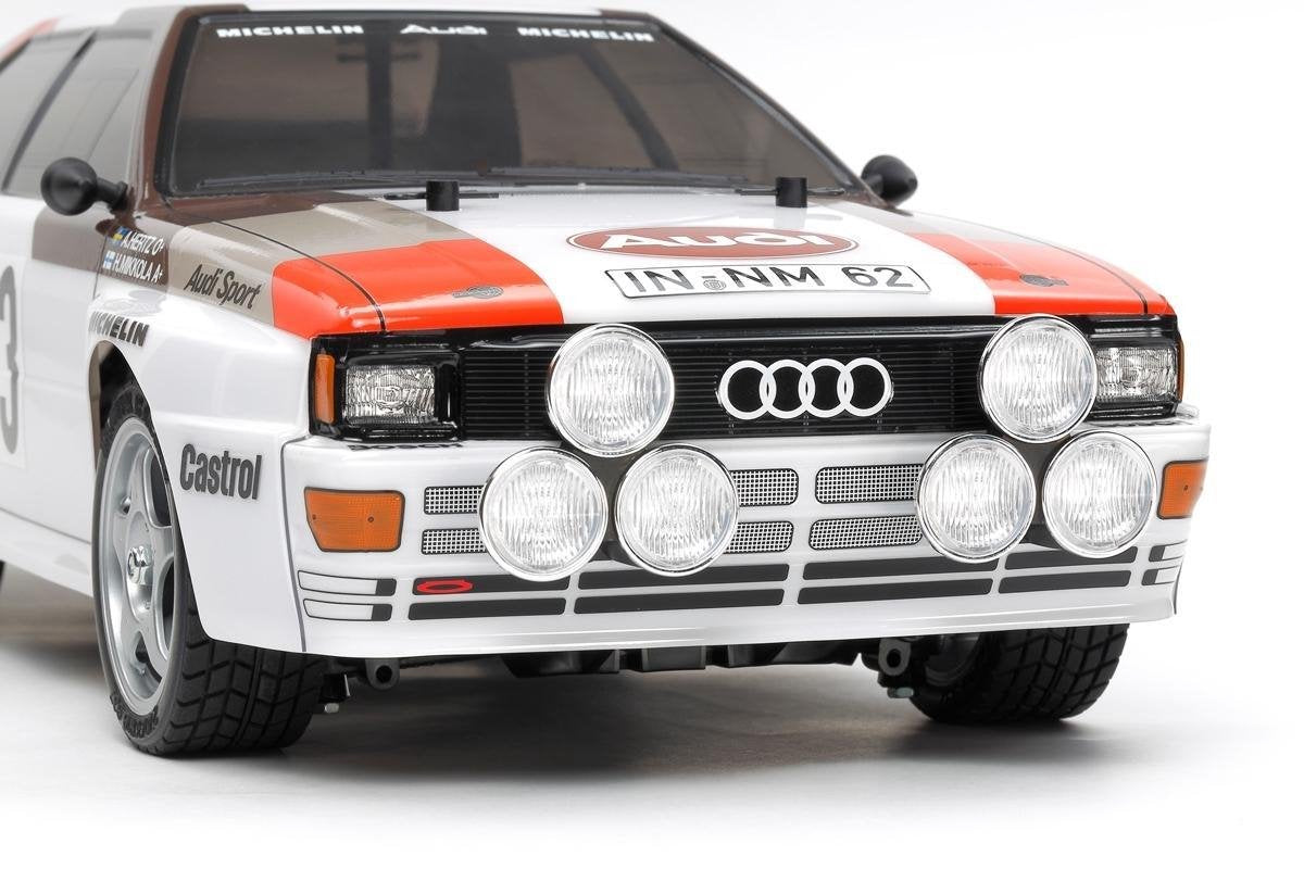 Tamiya - kit de construction électrique Audi Quattro Rally A2 - échelle 1:10