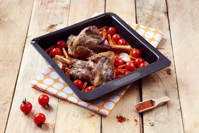 Plat à rôtir en Pyrex carré 24 x 24 cm - | magie