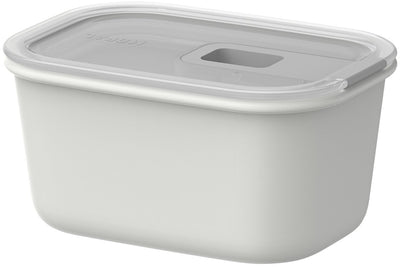Récipient alimentaire Mepal easyclip - 450 ml - récipient alimentaire avec fermeture coulissante - convient pour une utilisation au micro-ondes. four à vapeur. réfrigérateur et congélateur - blanc nordique