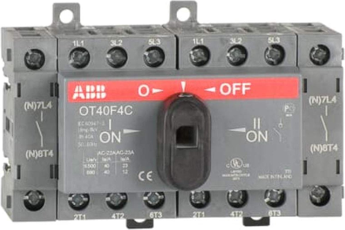 Interrupteur sectionneur Busch-jaeger abb switchline - 1sca104934r1001 - e2nsu