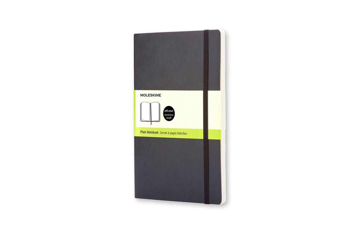 Carnet classique Moleskine - poche - couverture souple - vierge - noir