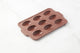Moule point-virgule pour 9 madeleines en silicone platine vintage marron 37x23x2cm