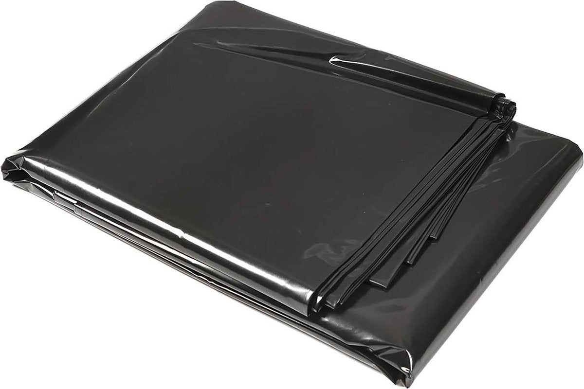 Bo-camp - bâche de surface aqua foil - sans plastifiants - 6x4 mètres - noir