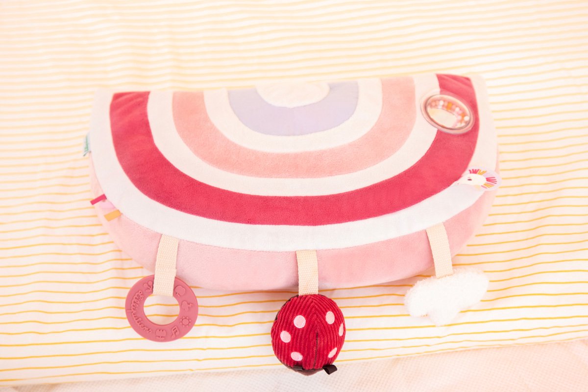 Lilliputiens - coussin découverte - Léna la licorne