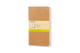 Carnets Moleskine - grands - vierges - marron - lot de 3