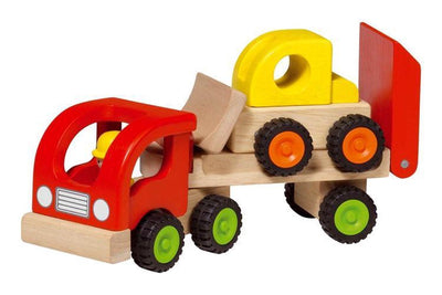 Camion en bois de Goki Lovener