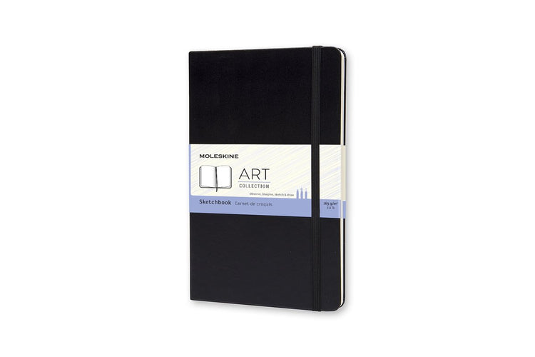 Carnet de croquis d'art Moleskine - grand - couverture rigide - noir