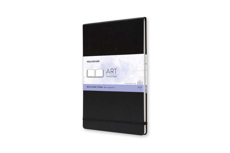 Album aquarelle d'art Moleskine - a4 - couverture rigide - noir