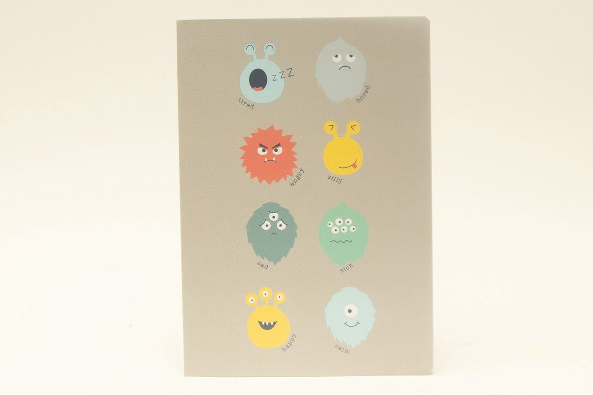 Ancor carnet b'log play me monsters a4 ligne 48 feuilles 90 grammes couverture pp - an-128031