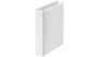 Classeur à anneaux panoramique Esselte essentials a4 - 2 anneaux - largeur de dos de 38 mm - capacité de 190 feuilles - blanc