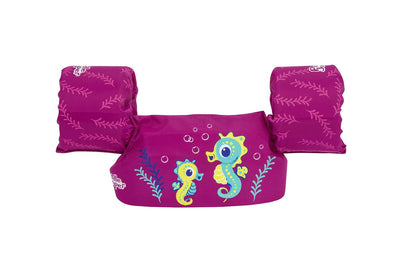 Bestway Puddle Jumper Seahorses - Bandes de natation réglables pour enfants - Capacité de charge 15 - 30 kg - Taille taille unique