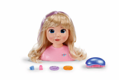 Tête de coiffure Baby Born Carla | 2 pièces