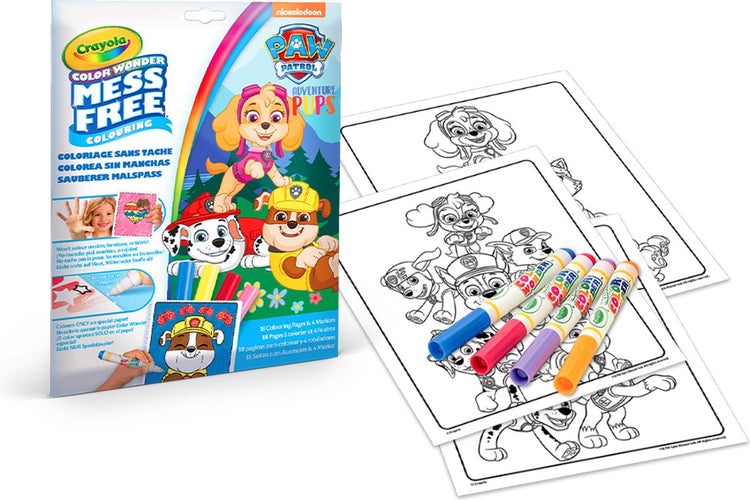 Crayola - merveille de couleur - forfait passe-temps - Paw Patrol - livre de coloriage pour enfants