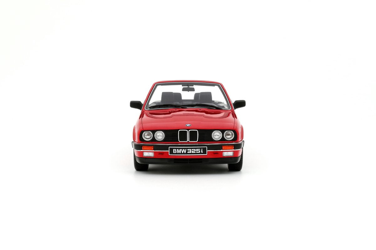Ottomobile BMW 325i cabriolet rouge vif 308 1986 - ot1194 - 1 18 - limité 2000 pcs