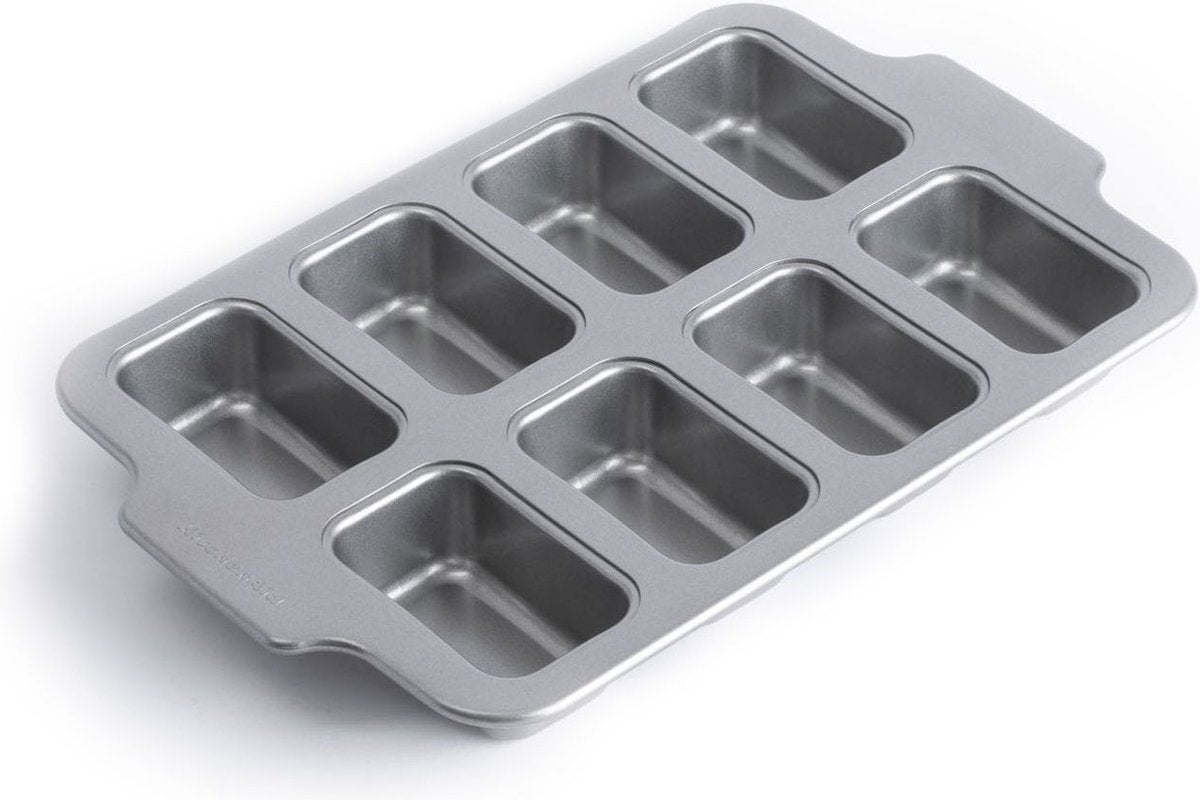 Kitchenaid mini moule à gâteau manche aluminisé - 8 pièces