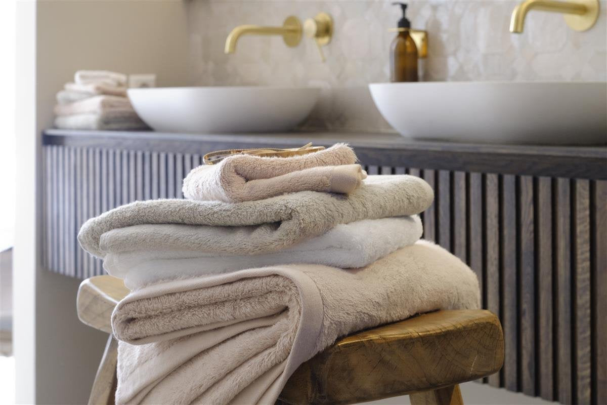 Beddinghouse care coton bambou - serviette de douche - écru - 50x100 cm