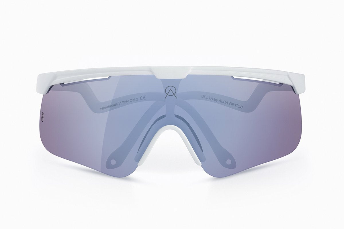 Lunettes de cyclisme Alba Optics - delta blanc vzum f-lens flamingo lei