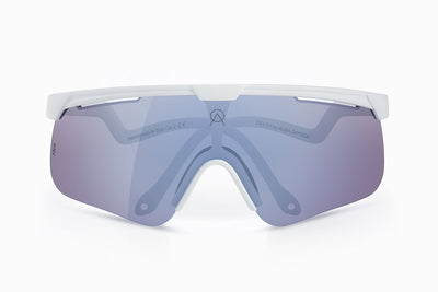 Lunettes de cyclisme Alba Optics - delta blanc vzum f-lens flamingo lei