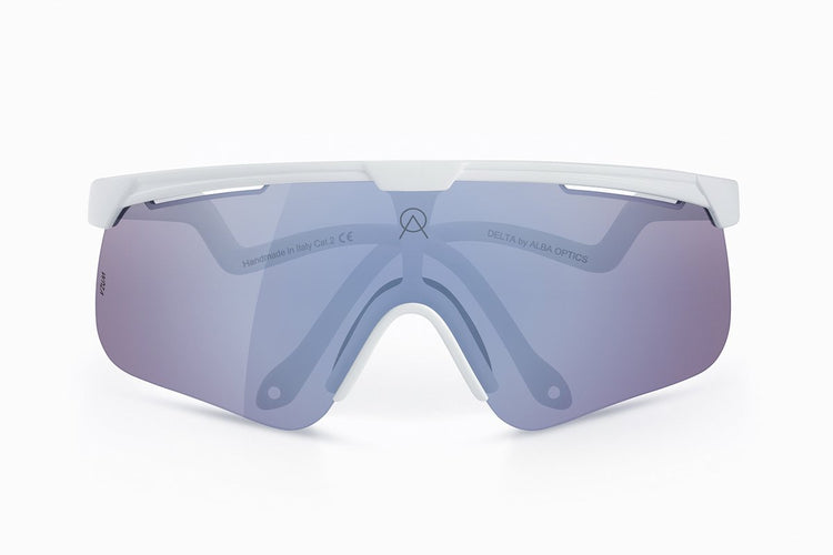 Lunettes de cyclisme Alba Optics - delta blanc vzum f-lens flamingo lei