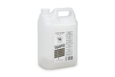 Shampoing pour chien caniche Gottlieb - blanc - 5 litres